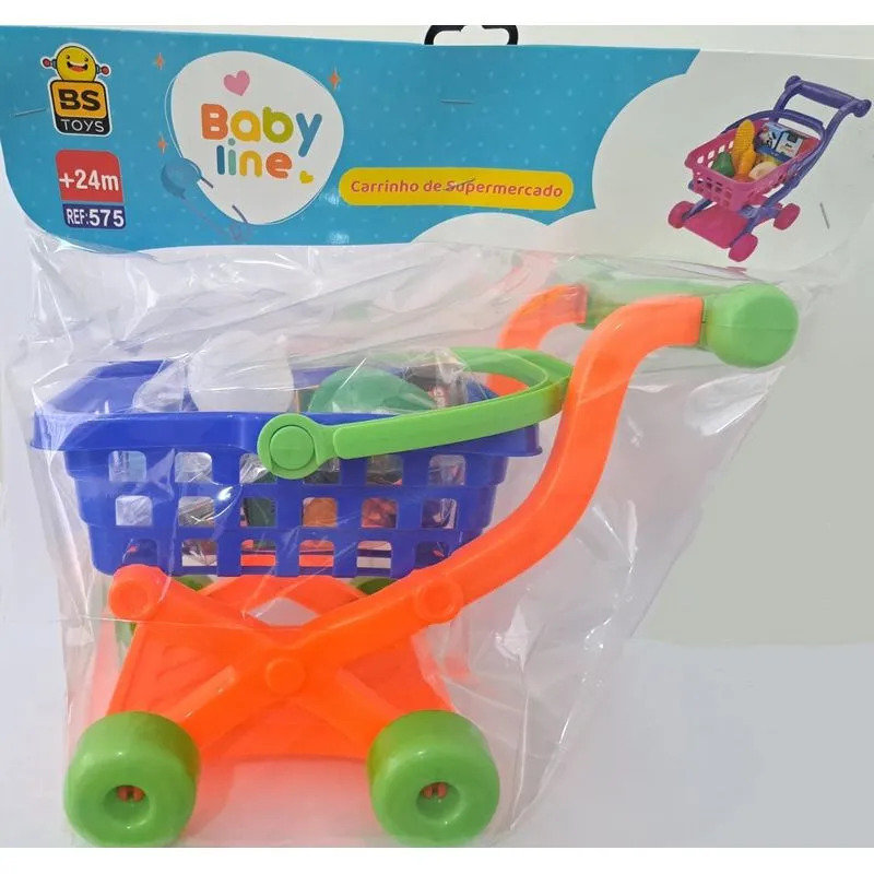 Carrinho - Mercado Baby Line - Verde BSTOYS