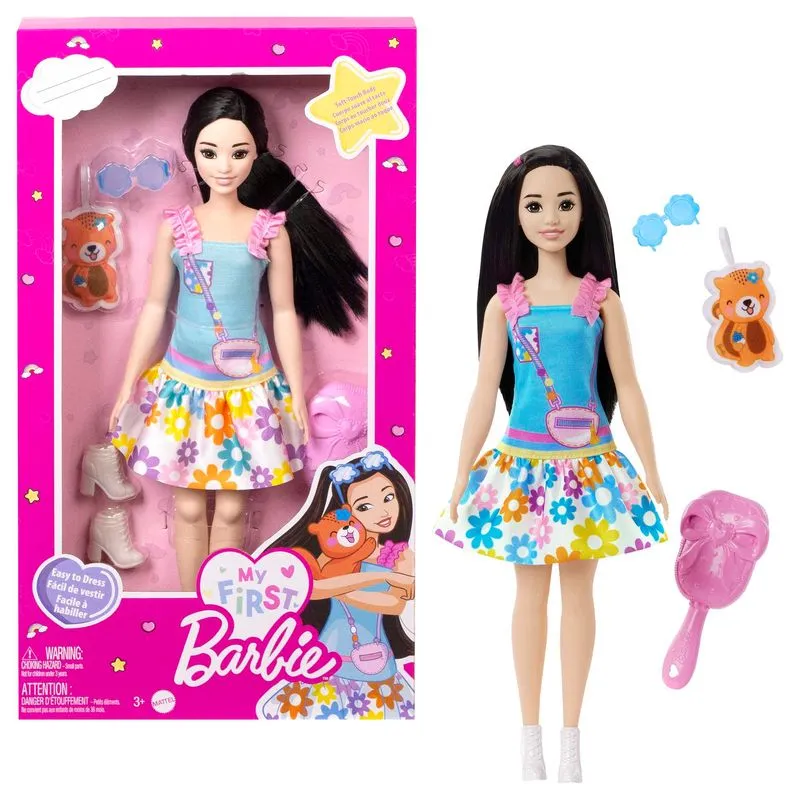 Boneca My First Barbie - Minha Primeira Familia - Com Raposa MATTEL