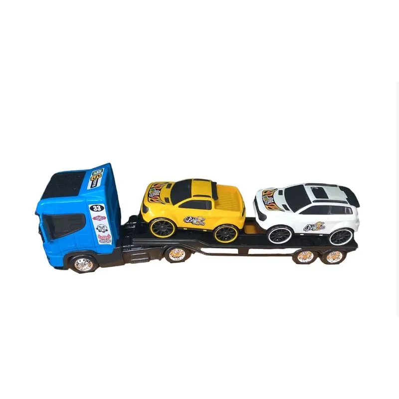 Top Truck - Caminhao Reboque - Azul BSTOYS