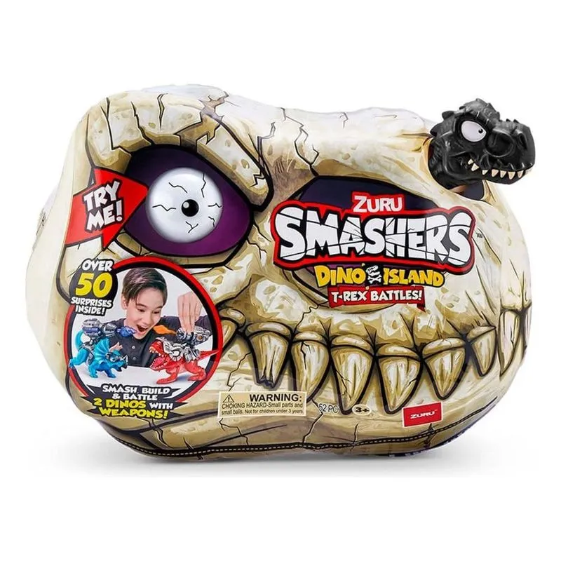 Smashers - Dino Island - T-Rex Battles - Preto START