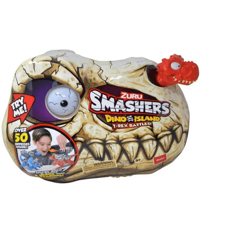 Smashers - Dino Island - T-Rex Battles - Vermelho START
