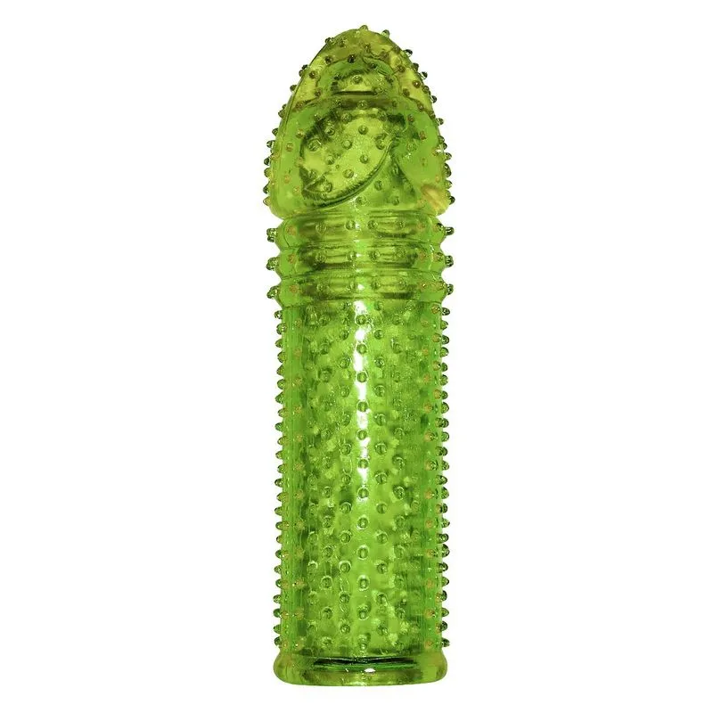 Capa Peniana Verde Extensora com Estimulador Miss Collection