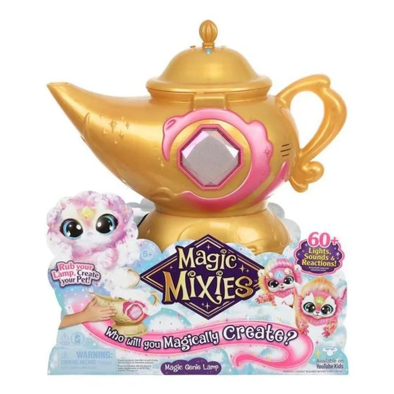 Magic Mixies - Lampada Magica - Com 60 sons - Rosa CANDIDE
