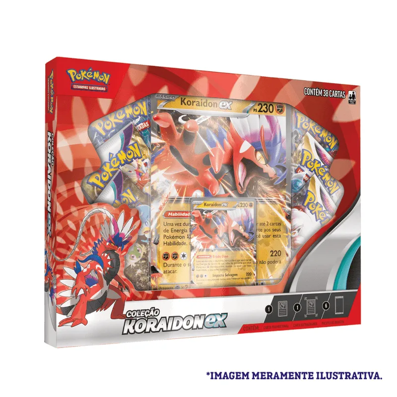 Pokemon - Lendas De Paldea - Koraidon EX COPAG DA AMAZONIA