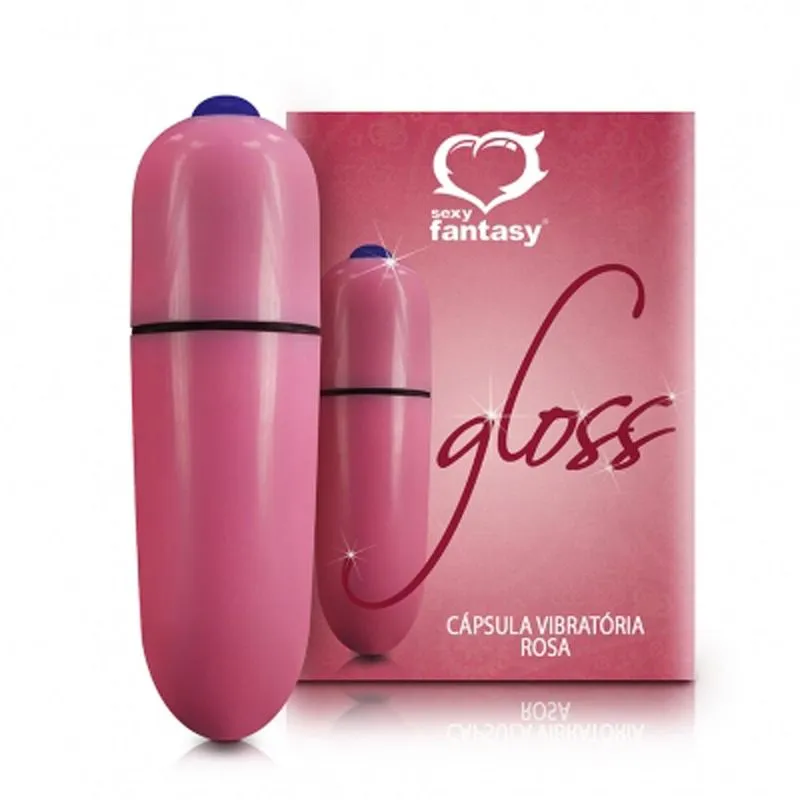 Cápsula Vibratória Rosa Sexy Fantasy