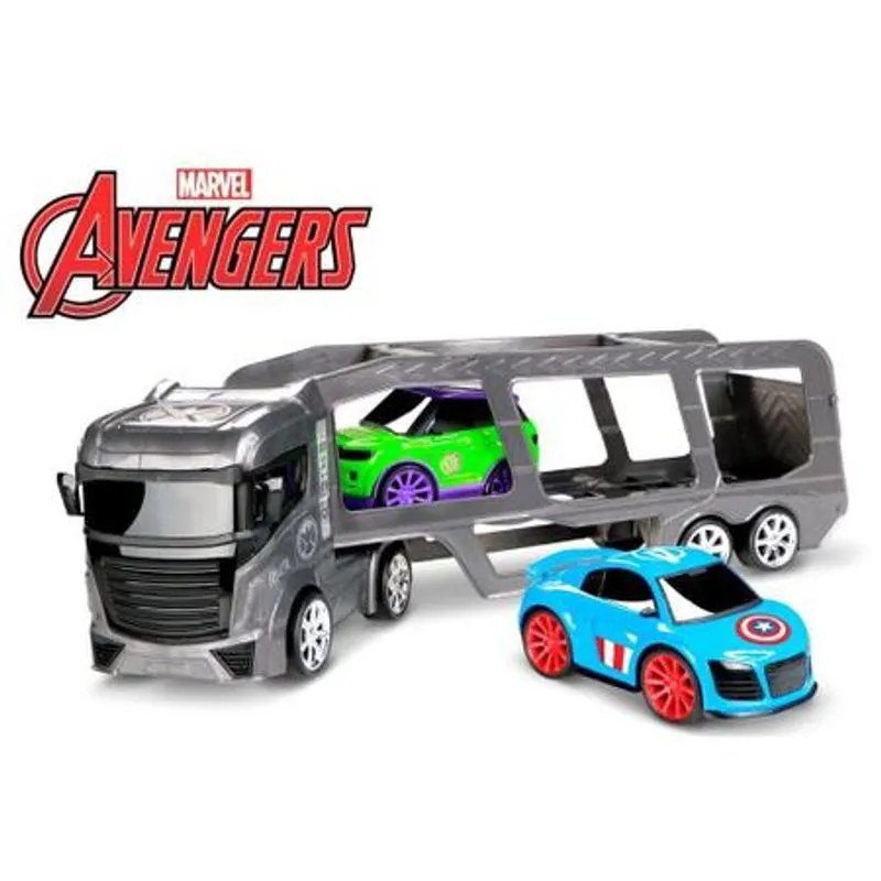 Caminhao - Cegonha Capitao America e Hulk ROMA JENSEN