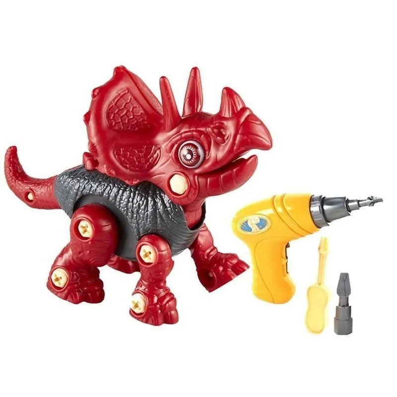 Boneco - Triceratops - Jurassic Fun Junior - Com Ferramentas MULTIKIDS