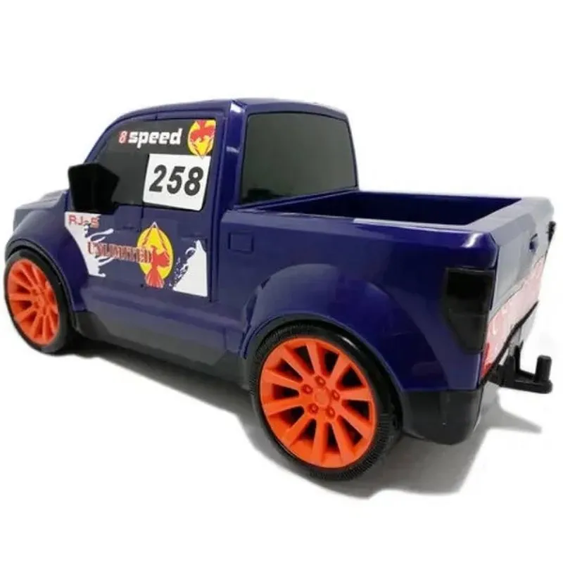 Carrinho - Next Race Pick Up - Azul Estampado ROMA JENSEN