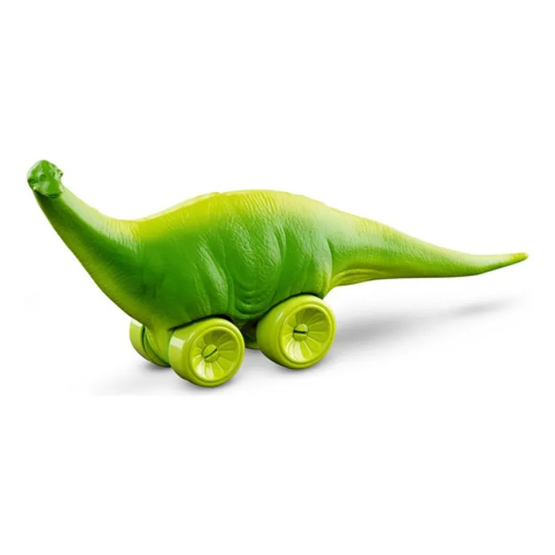 Boneco - Dino Com Rodinhas - Brachiosaurus Verde ROMA JENSEN