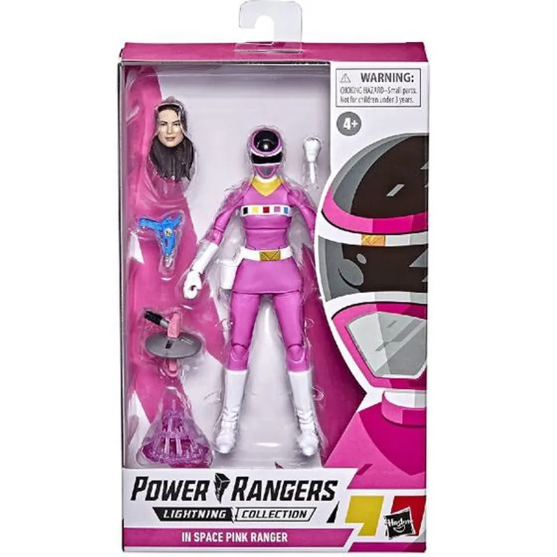 Boneco - Power Ranger In Space Pink Ranger Rosa HASBRO