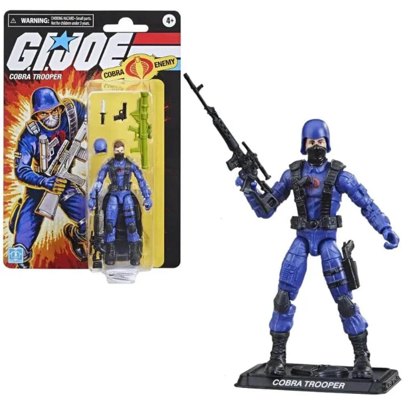Boneco - Cobra Trooper GIJOE Retro HASBRO Boneco - Cobra Trooper G.I.JOE Retro HASBRO