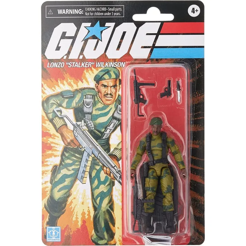 Boneco - Lonzo Wilkinson GIJOE Retro HASBRO Boneco - Lonzo Wilkinson G.I.JOE Retro HASBRO