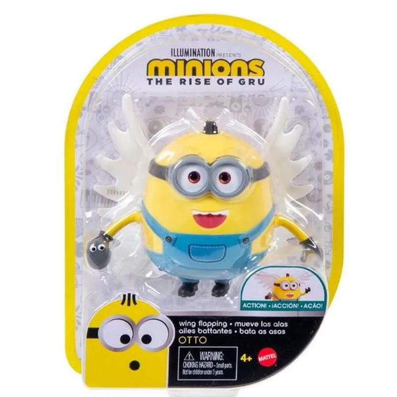 Boneco - Minions Otto - Bata as Asas MATTEL