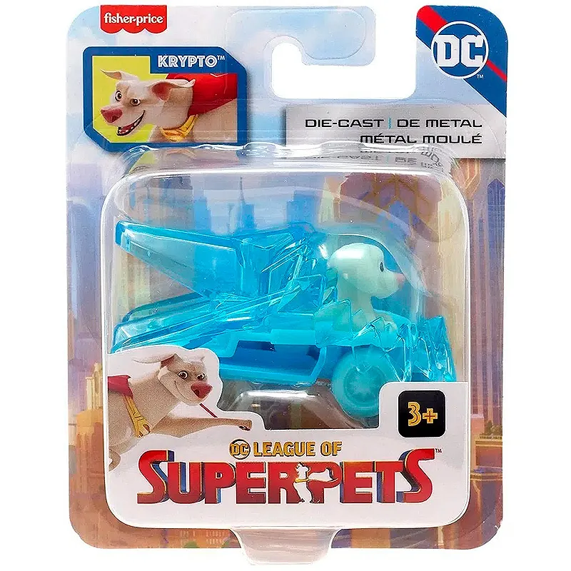 Carrinho - Krypto SuperPets Azul MATTEL