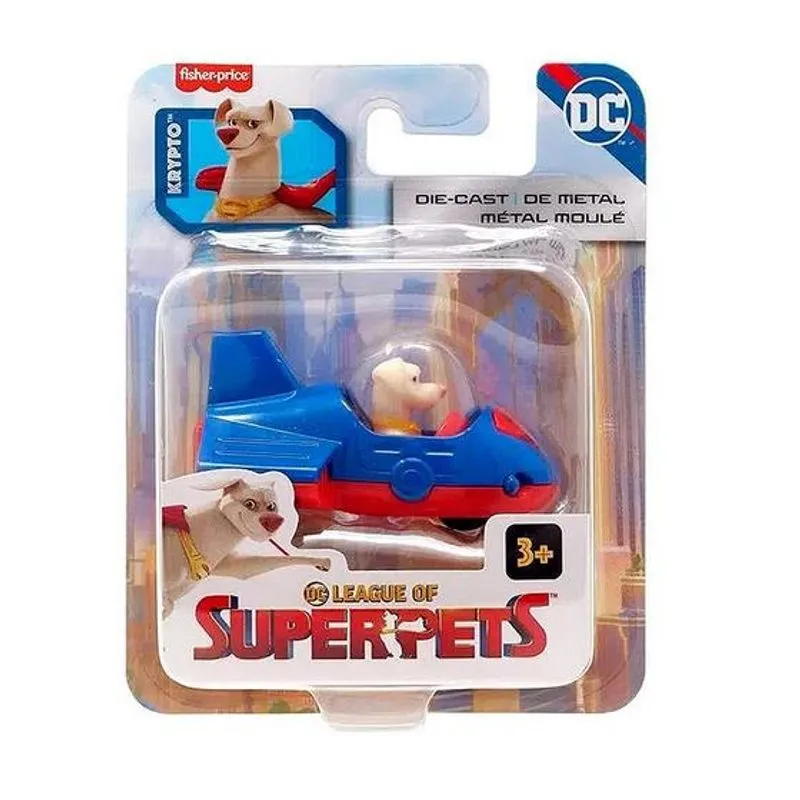 Carrinho - Krypto SuperPets Vermelho MATTEL