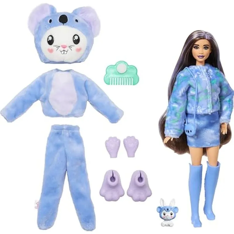 Boneca Barbie - Disfarce de Animal - Cutie Reveal - Lilas MATTEL