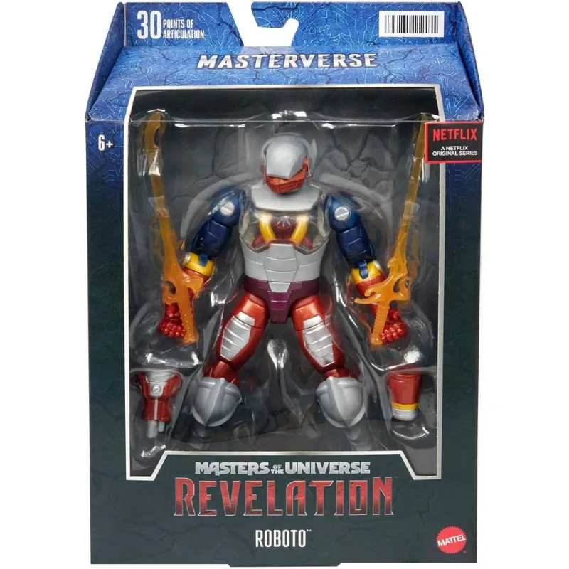 Boneco Masters of the Universe - Revelation - Roboto MATTEL