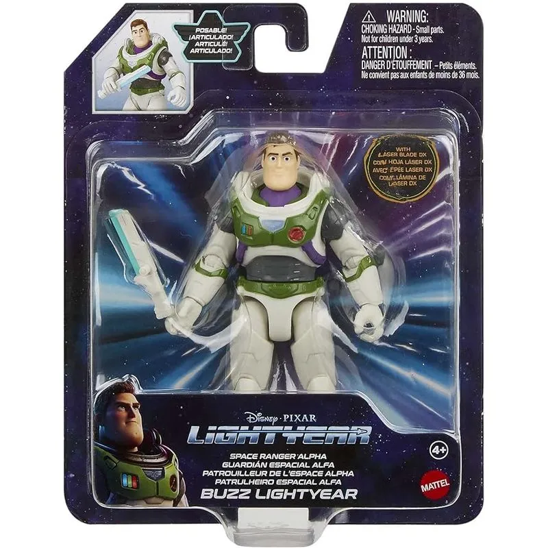 Boneco - Lightyear Core Scale - Patrulheiro Espacial Alfa - Buzz Lightyear MATTEL