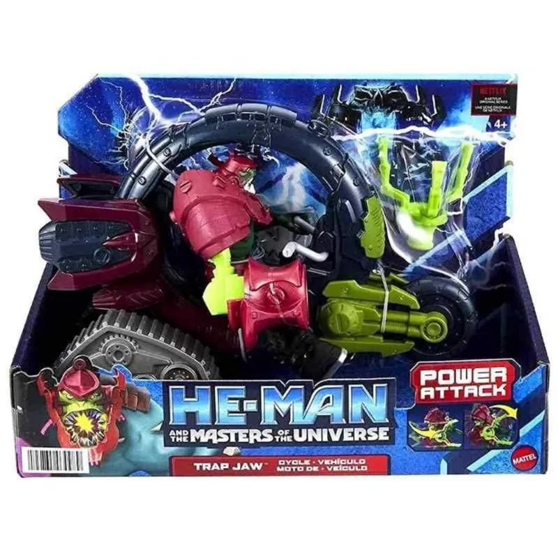 Boneco - Master Of The Universe - Skeletor Com Veiculo - Trap Jaw MATTEL