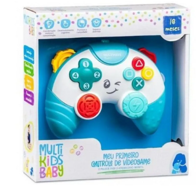 Controle - Meu Primeiro Controle de Video Game MULTIKIDS