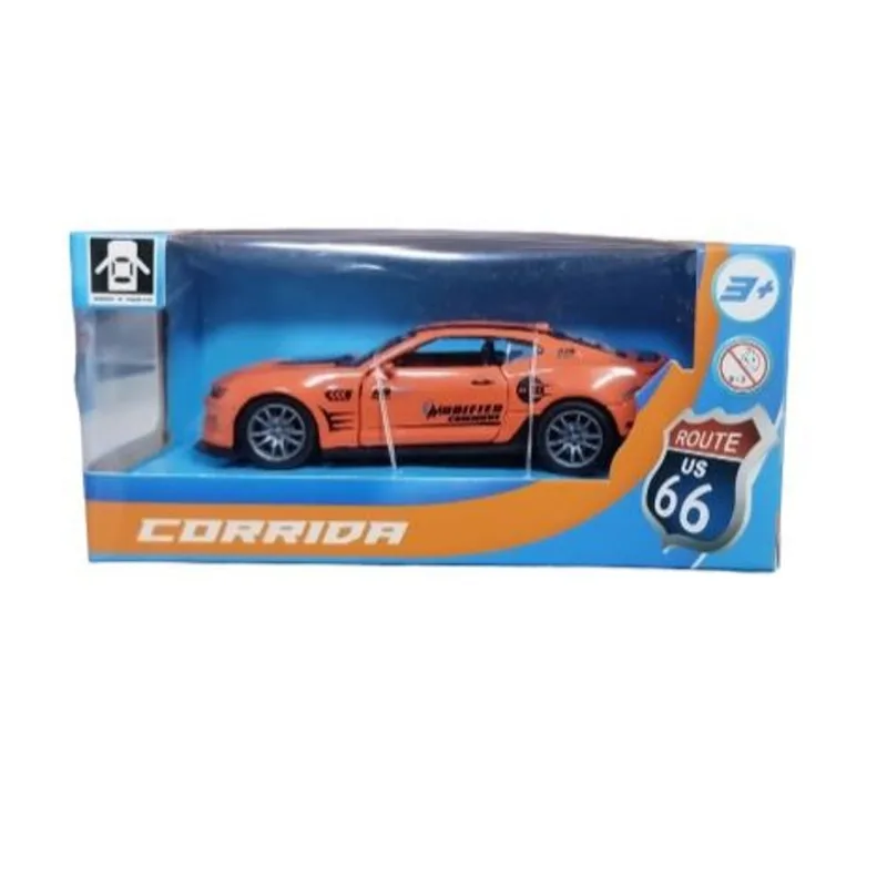 Carrinho - Veiculo de Corrida Laranjado HONGYAO