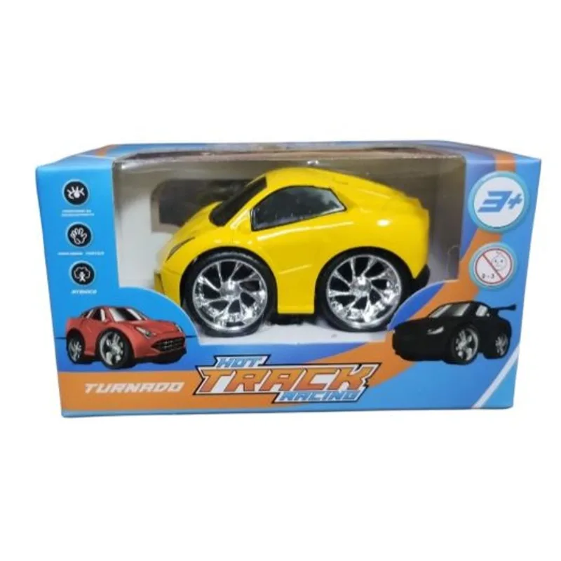 Carrinho - Veiculo Turnado Amarelo HONGYAO