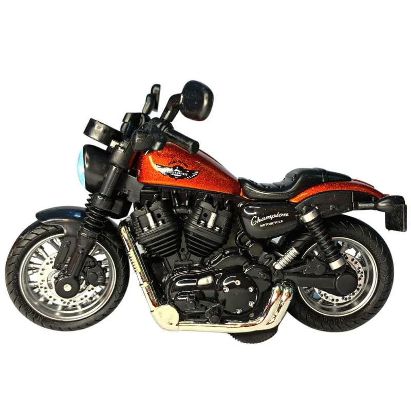 Moto - Veiculo Metal Modelo 5 Laranjada HONGYAO