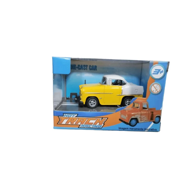 Carrinho - Metal Pequeno Bel Air - Amarelo HONGYAO