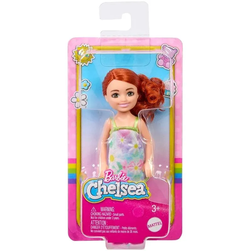 Boneca - Barbie - Familia Chelsea Club - Cabelo Ruivo MATTEL