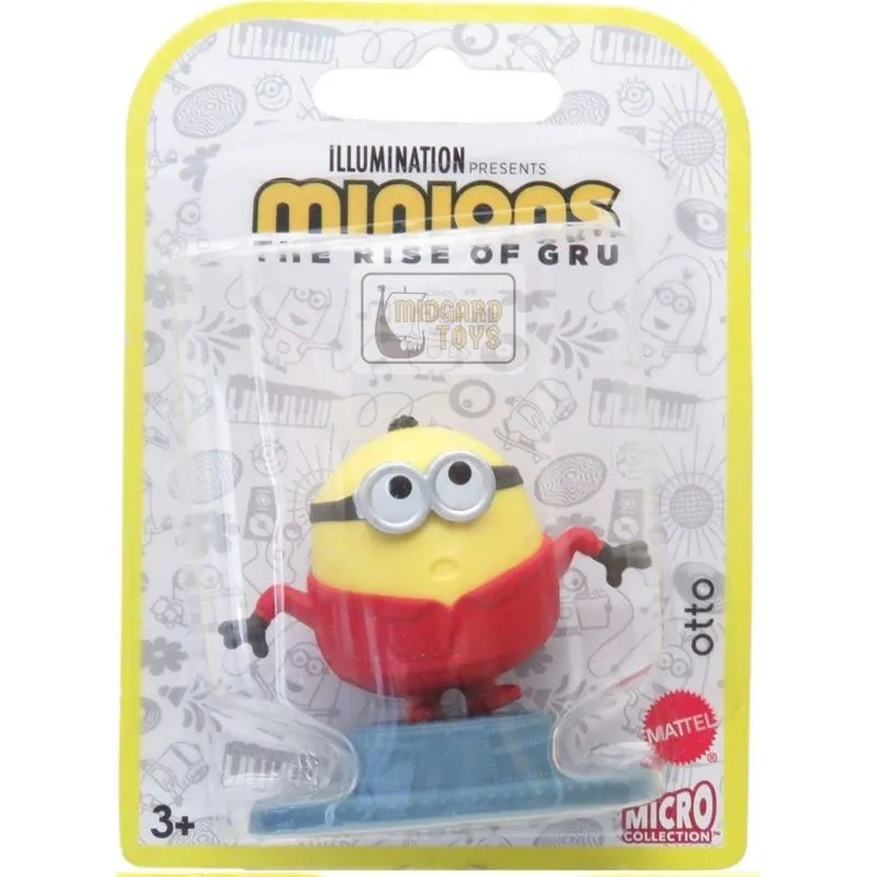 Mini Figura - Minions Illumination - Otto - MATTEL