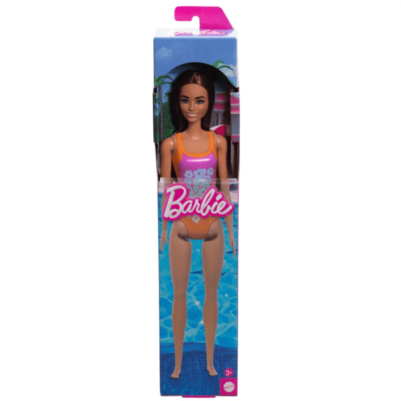 Boneca - Barbie - Praia com Maio Laranja MATTEL