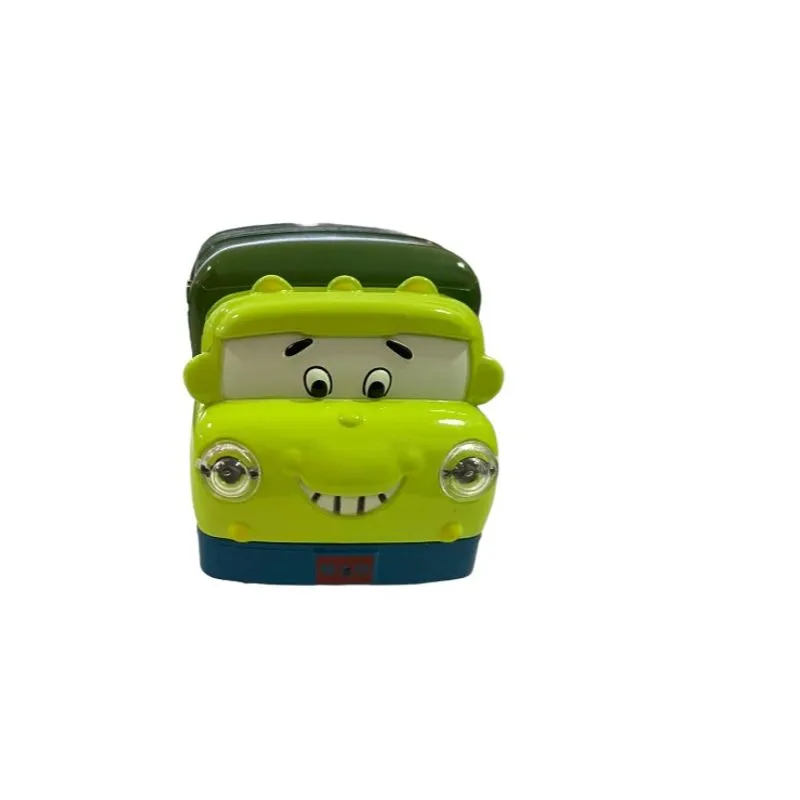 Carrinho Sonoro - Hot Track Racing - Caminhao de Reciclagem HONGYAO