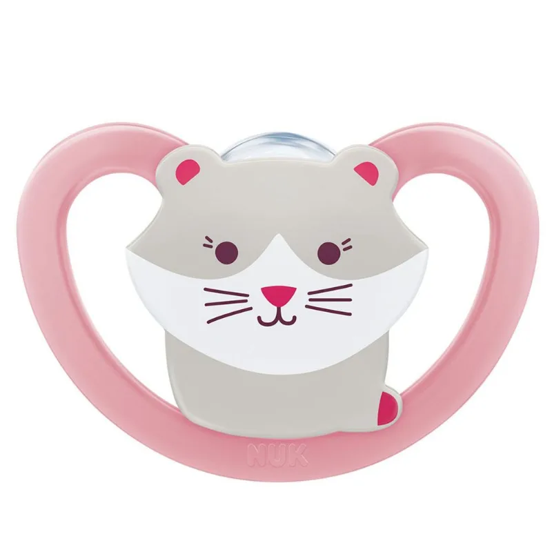 Chupeta Nuk Space - Tam 2 Silicone - Gatinha Rosa NUK