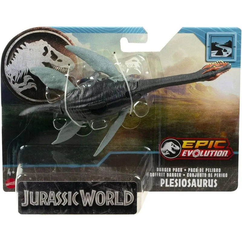 Boneco - Plesiosaurus - Jurassic World Epic Evolution MATTEL