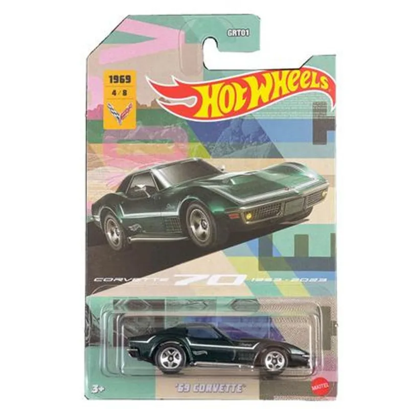 Carrinho - 69 Corvette - Hot Wheels MATTEL