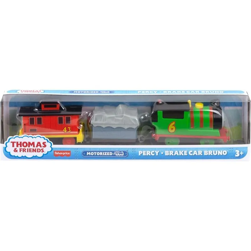 Trenzinho Motorizado - Thomas e Friends - Percy e Bruno MATTEL Trenzinho Motorizado - Thomas & Friends - Percy e Bruno MATTEL