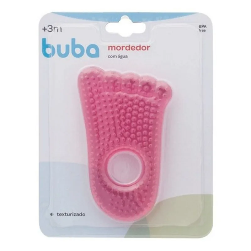 Mordedor - Pezinho Baby D Agua - Rosa BUBA