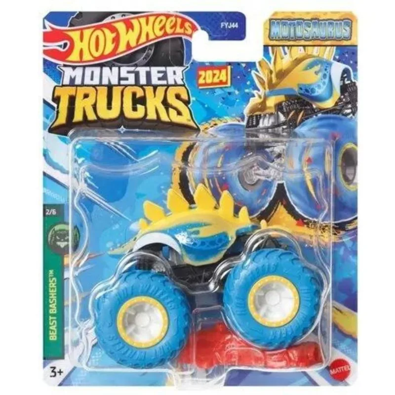 Carrinho Hot Wheels - Monster Trucks 2024 - Motosaurus MATTEL