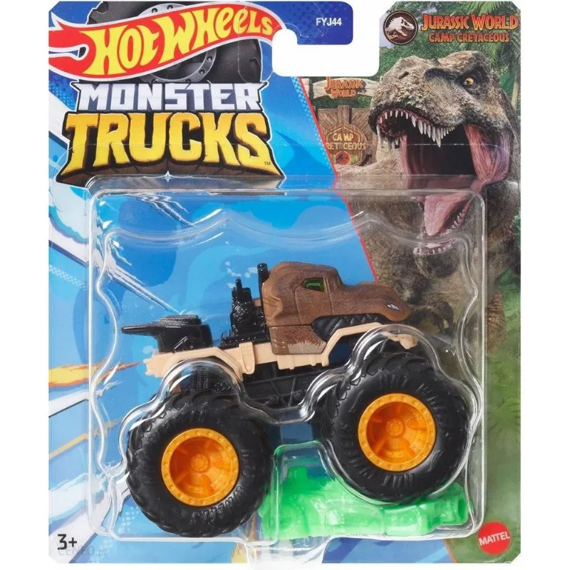 Carrinho Hot Wheels - Monster Trucks 2024 - Jurassic World Camp Cretaceous MATTEL
