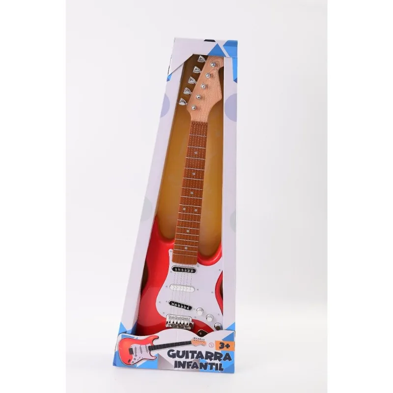 Guitarra - Instrumento Musical cor Vermelha HONGYAO