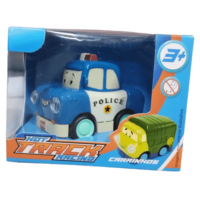 Carrinho - Viatura Policial - Azul HONGYAO