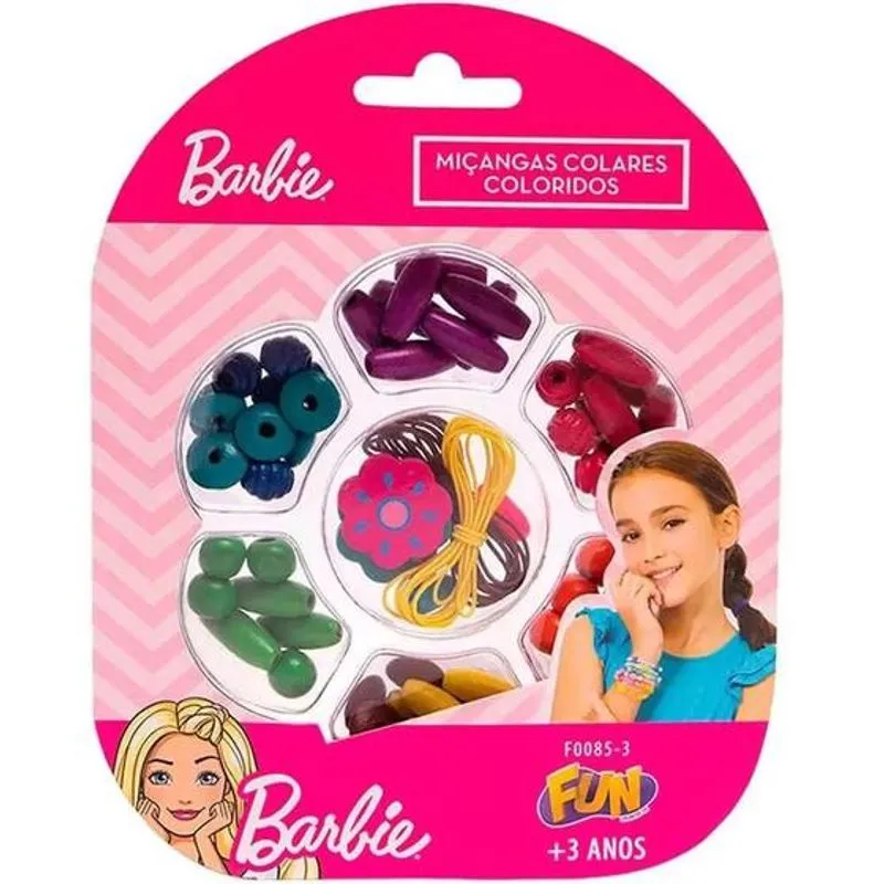Micangas - Conjunto de Micangas Barbie - Pecas Medias START