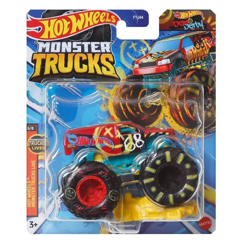 Carrinho - Demo Derby - Monter Trucks MATTEL