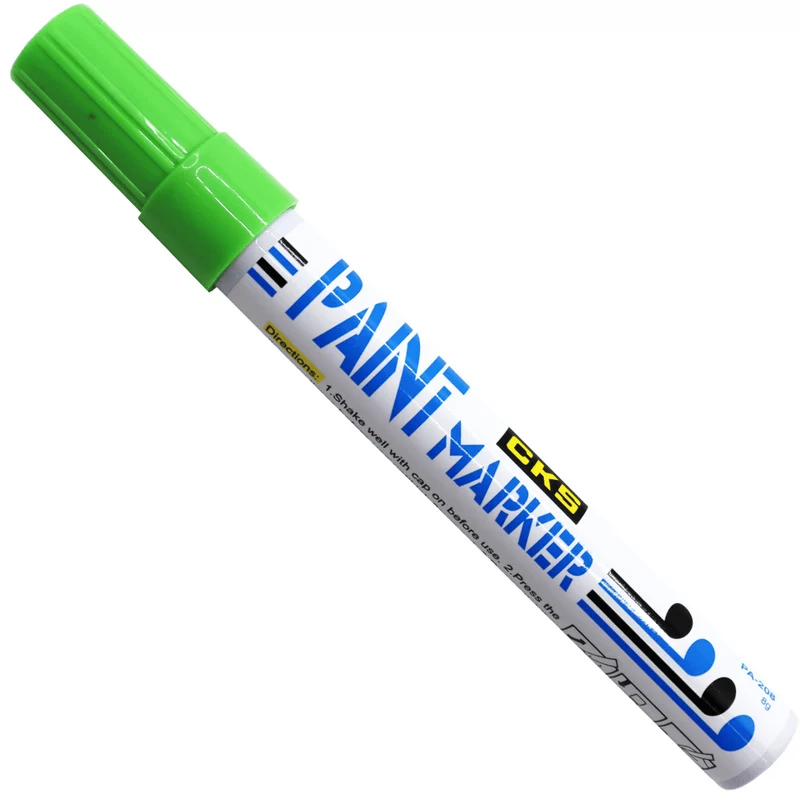 Caneta Permanente Paint Marker CKS Verde Claro