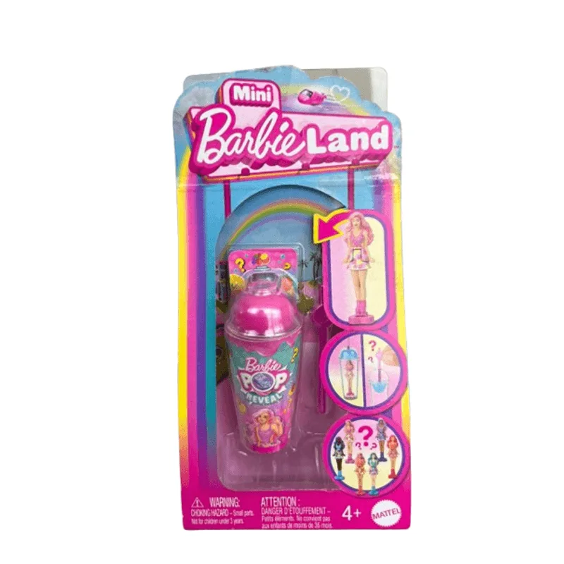 Boneca - Mini BarbieLand Pop Reveal Surpresa - Pink MATTEL