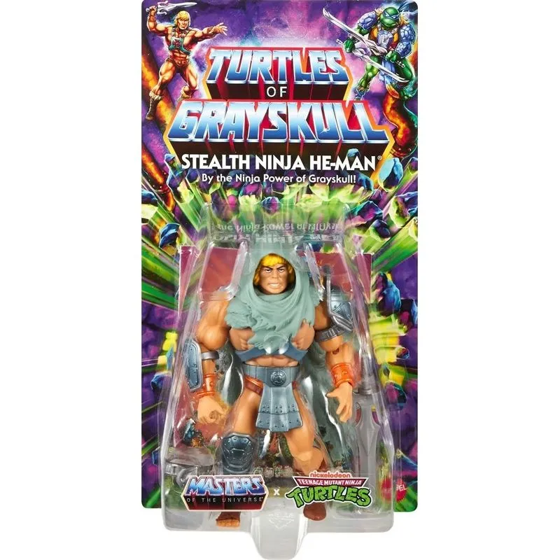 Boneco Turtles of Grayskull - Stealth Ninja He Man MATTEL