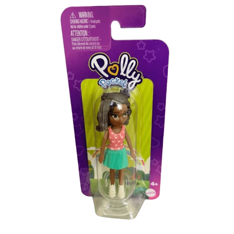 Boneca Miniatura - Polly Pocket Morena MATTEL