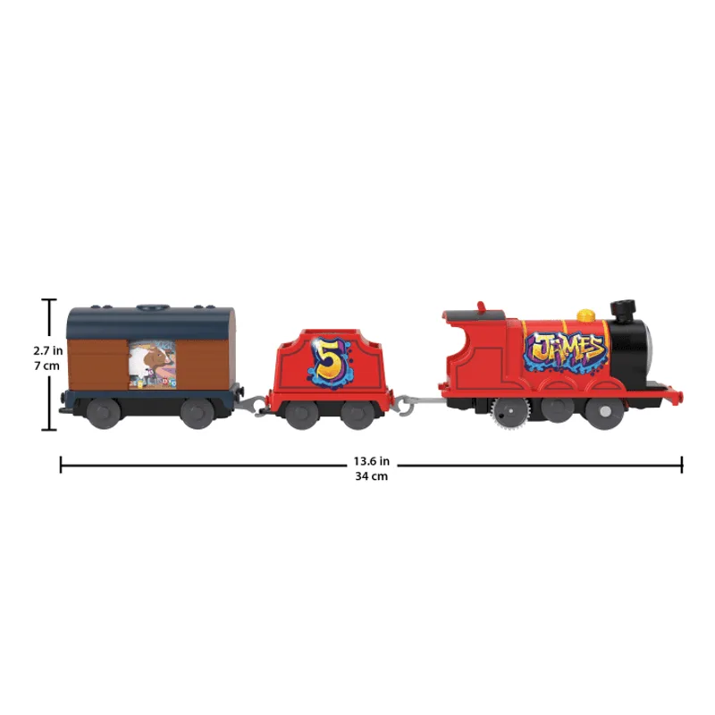 Trem Thomas e Amigos - Graffiti James MATTEL