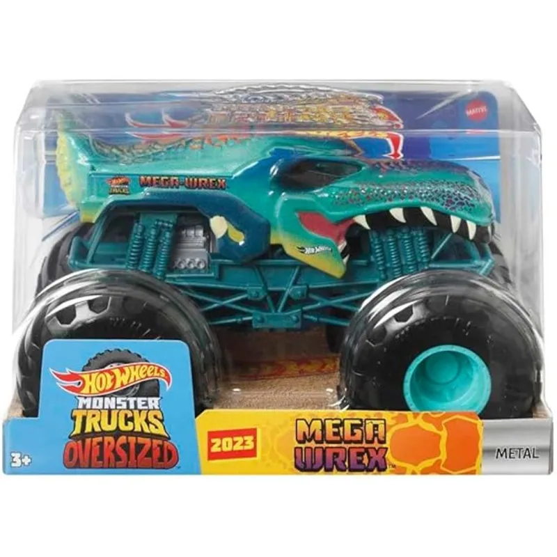 Carrinho - Hot Wheels Monster Trucks Mega Wrex MATTEL