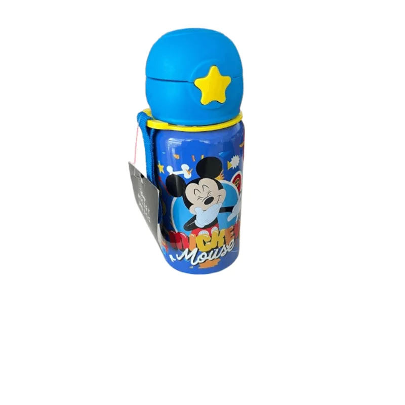 Garrafa Azul com Canudo - Disney Mickey TERRACO